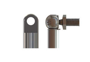CONNECTORS Gas Spring End Fittings CONNECTORS Gas Spring End Fittings